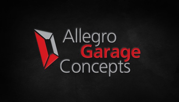 Allegro Garage Concepts logo design