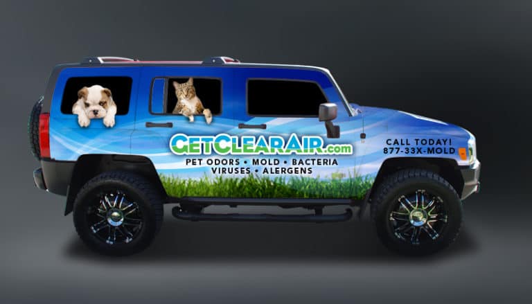 Clean Air Car Wrap