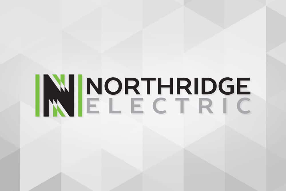 Northridge Electric logo design