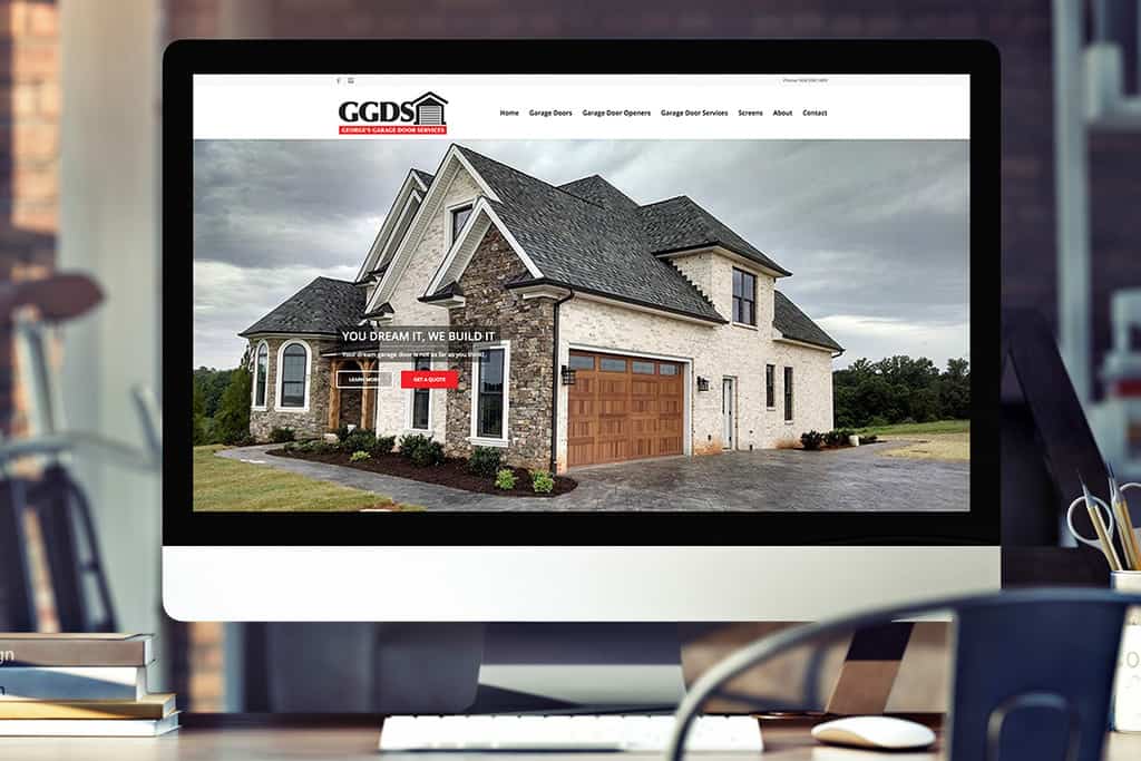 George's Garage Door Services Website Design