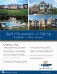HHHunt Homes Flyer Designs