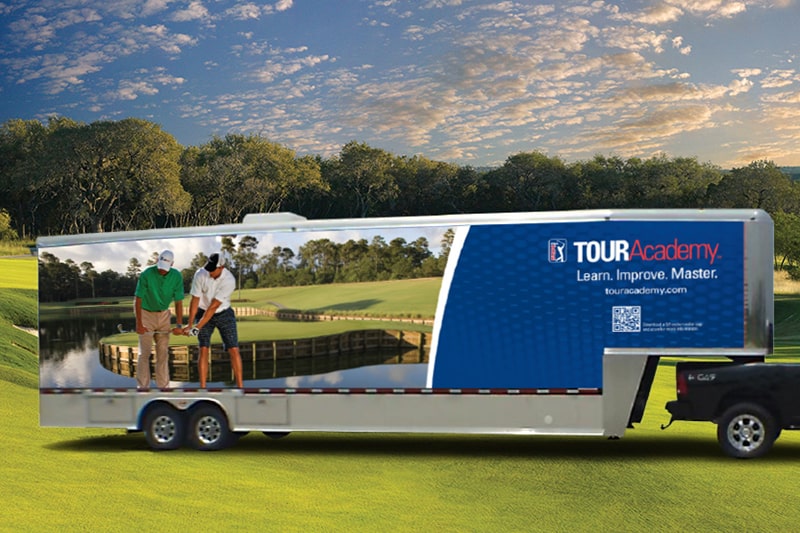 PGA Tour Experiences Trailer Design