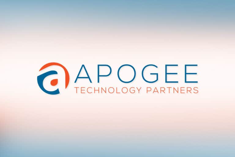 apogee technology partners logo design
