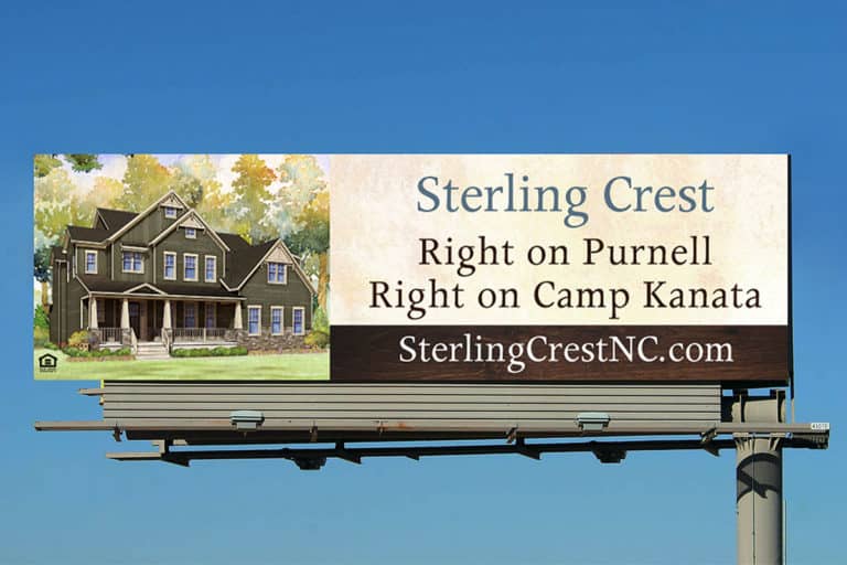 Sterling Crest Billboard Design
