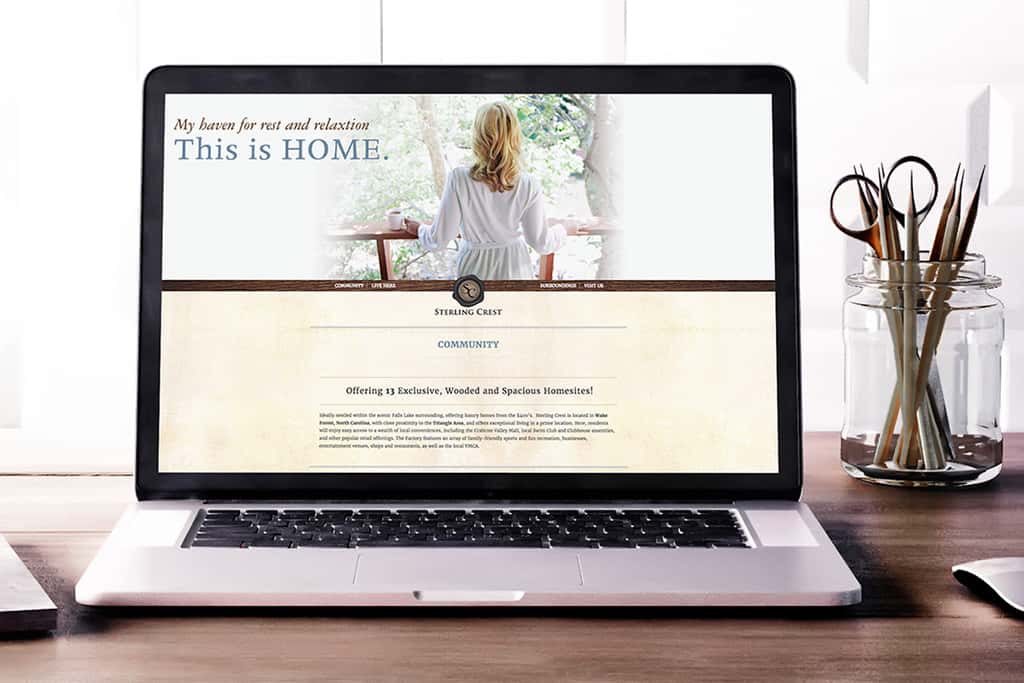 Sterling Crest Website Design