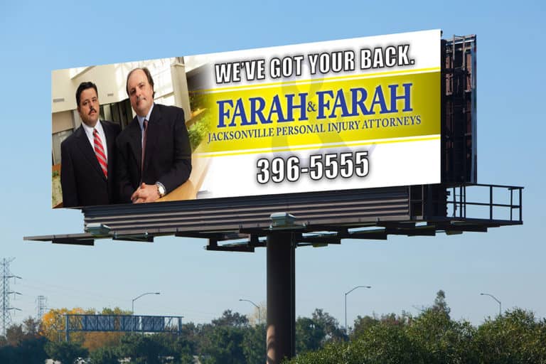 Farah & Farah Billboard Design