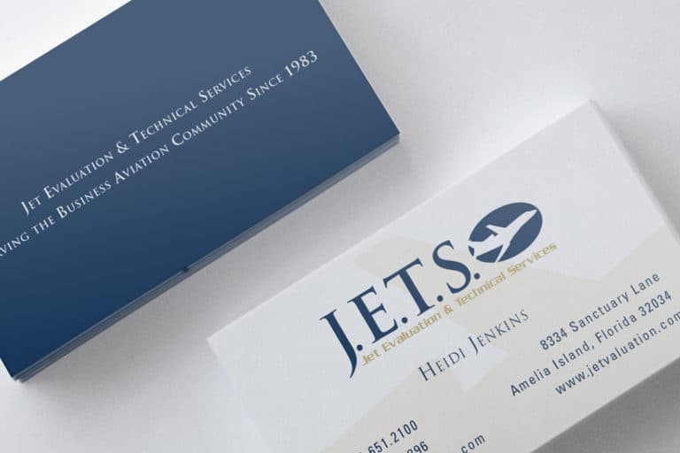 Jets Business Card Design