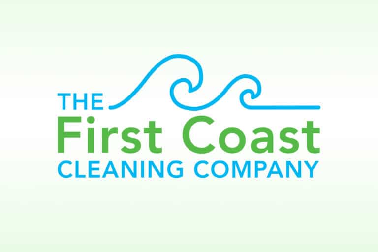 The First Coast Cleaning Company Logo Design