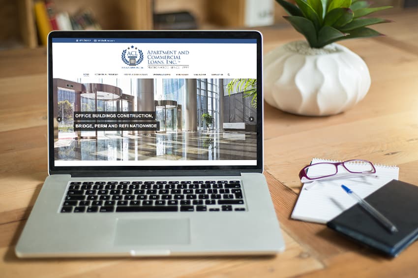 Apartment and Commercial Loans, Inc. Website Design