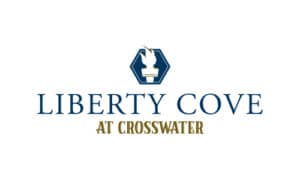 Liberty Cove at Crosswater logo design