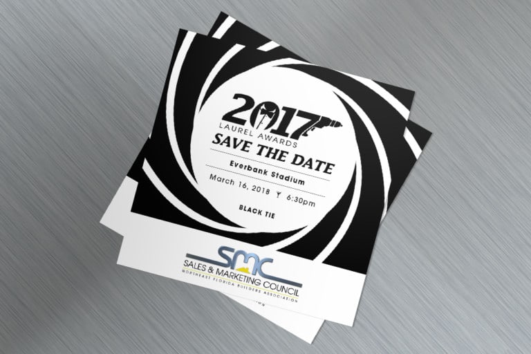NEFBA Laurel Awards Save The Date Invitation Design