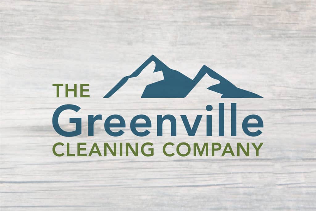 greenville cleaning company logo design