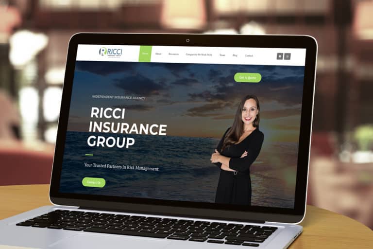 Ricci Insurance Group Website Design
