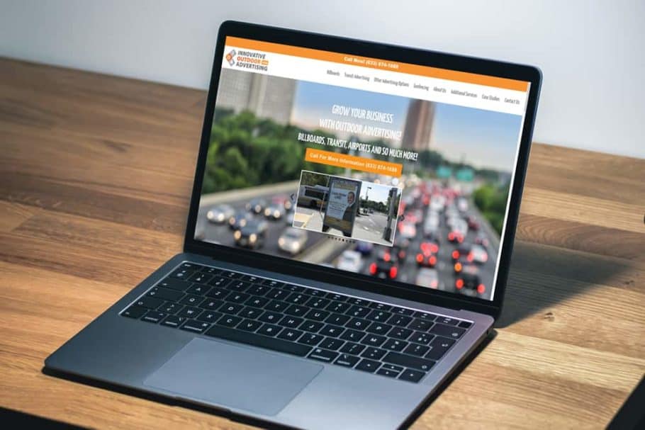 Innovative Outdoor Advertising USA Website Design Doohickey